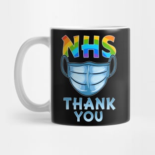 NHS SHIRT Thank You Rainbow Support Mug